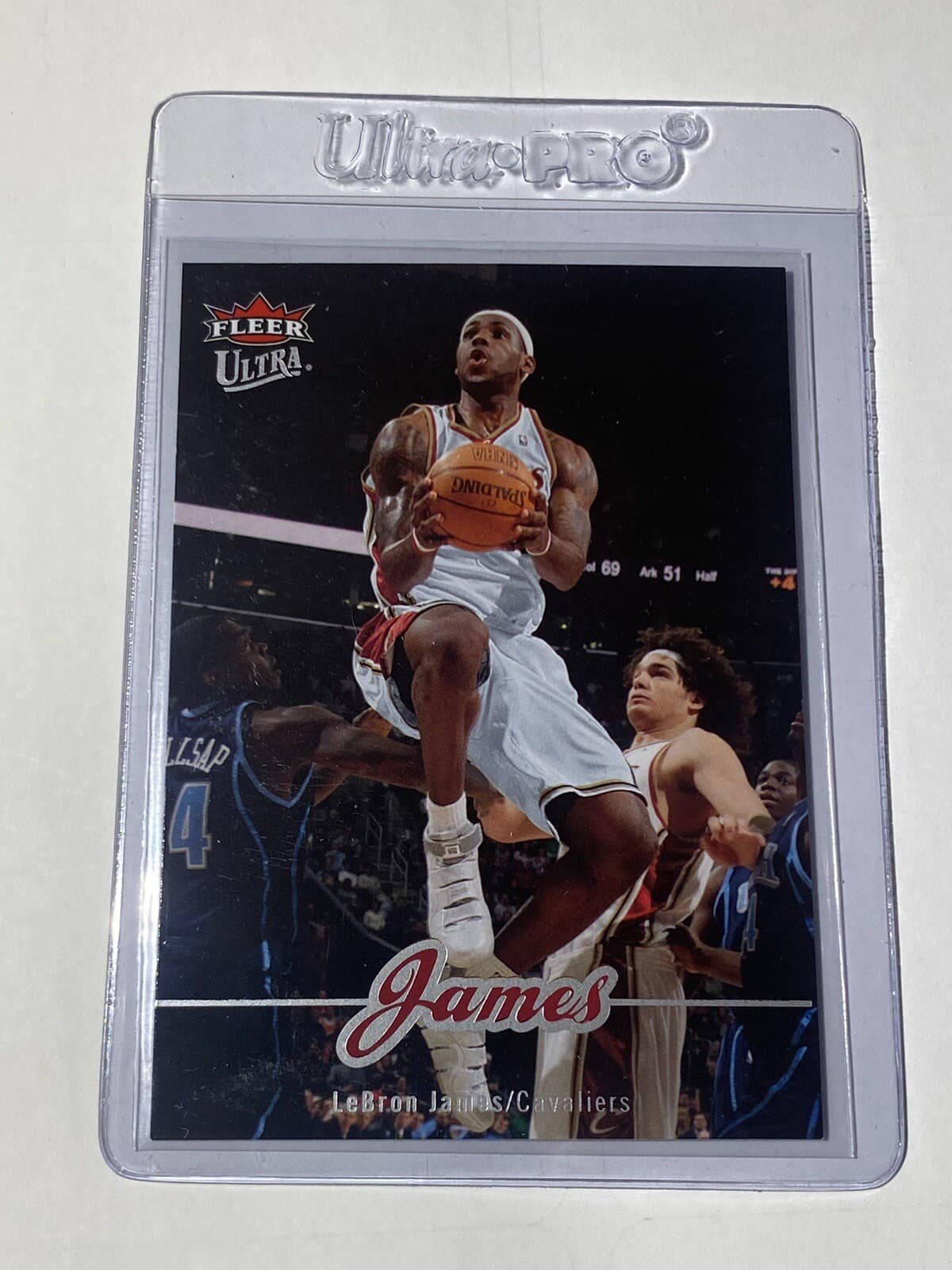 Bron James Cleveland 2007 Fleer Ultra
