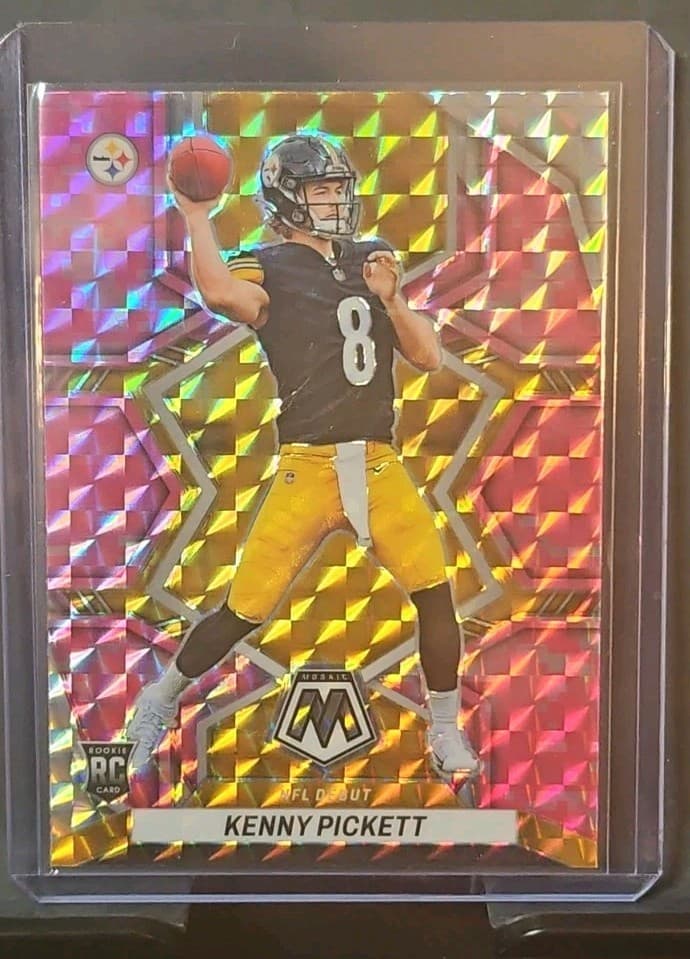 Debut Kenny Pickett 2022 Panini Mosaic