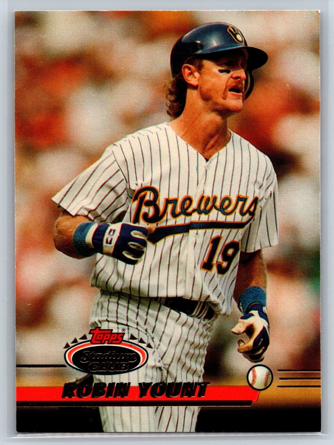 Robin Yount Milwaukee 1993 Topps Stadium Club