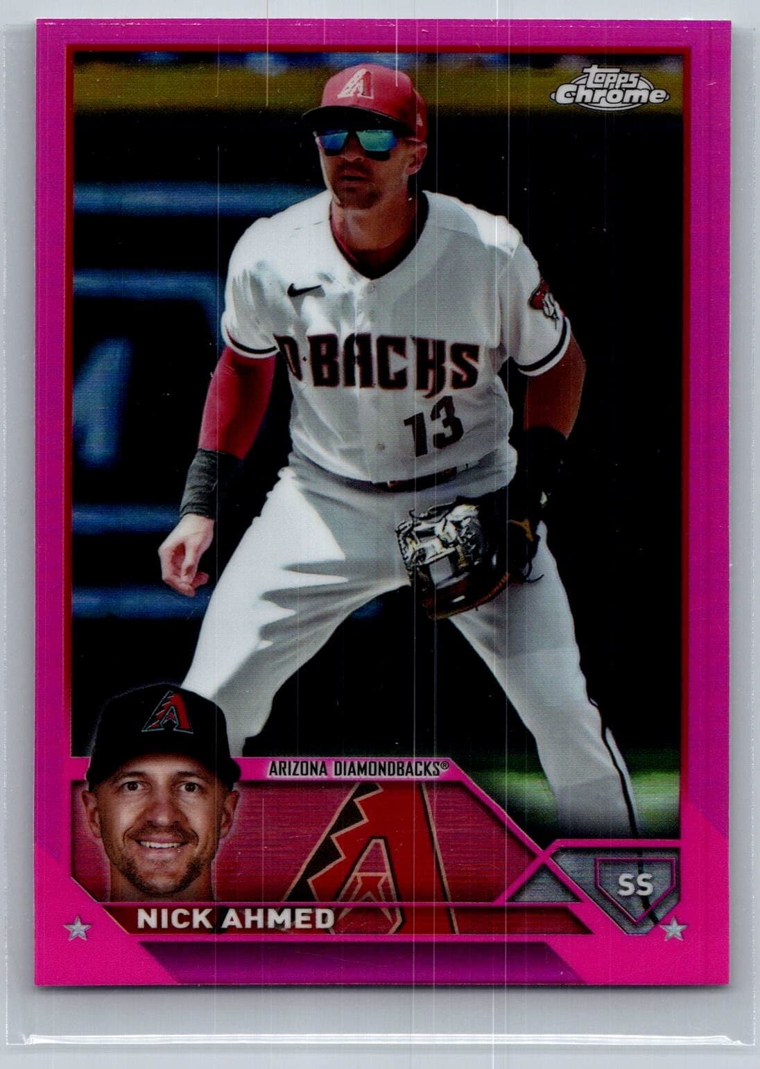 update baseball nick ahmed pin 2023 Topps Chrome 2023 Topps Chrome
