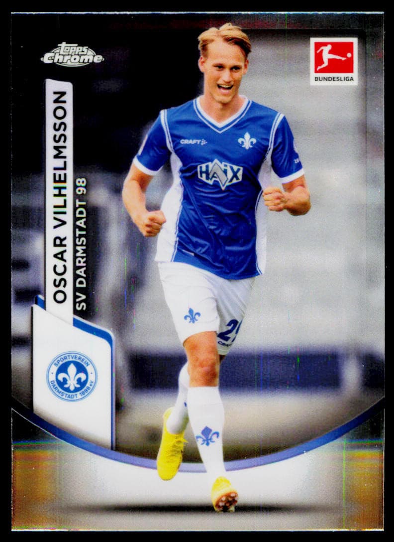 Bundesliga Oscar Vilhelmsson 2023 Topps Chrome
