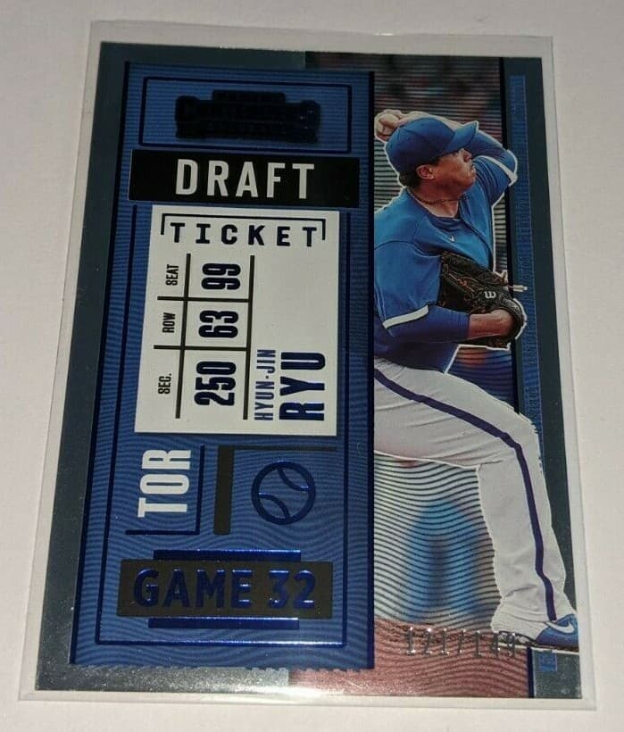 Baseball Hyun 2020 Panini Contenders 2020 Panini Contenders