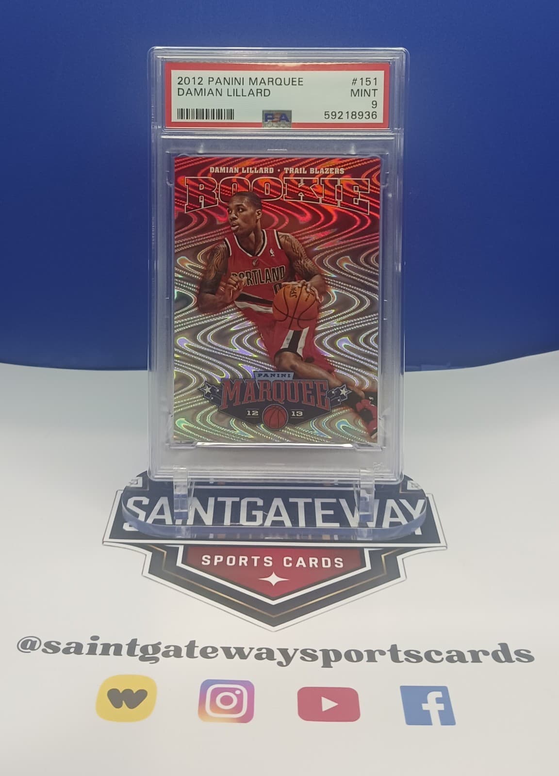 Marquee Damian Lillard 2012 Panini 2012 Panini foil