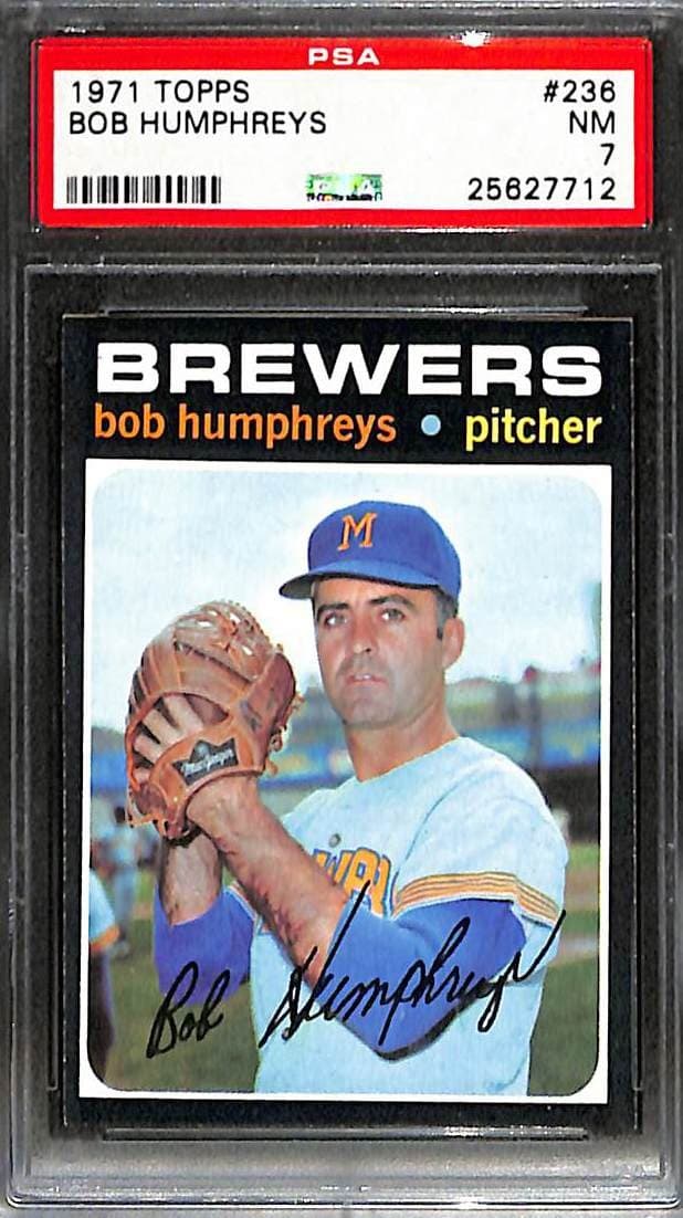 Bob Humphreys 1971 topps Topps