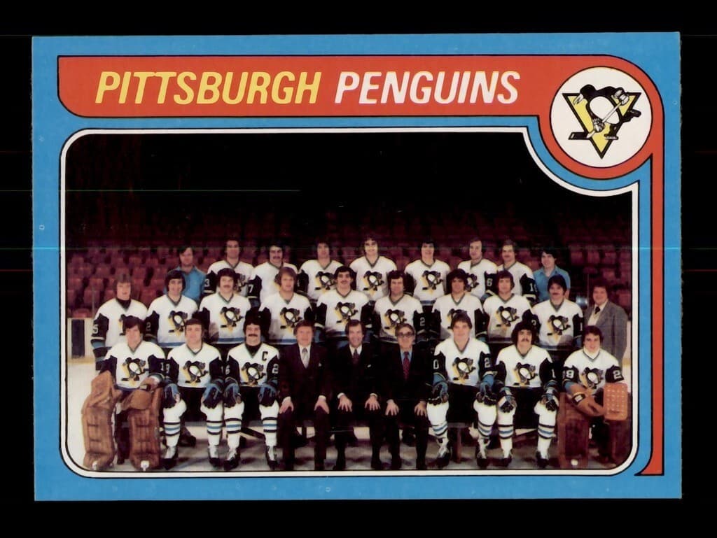 -80 HOCKEY PITTSBURGH PENGUINS 1979 Topps 1979 Topps