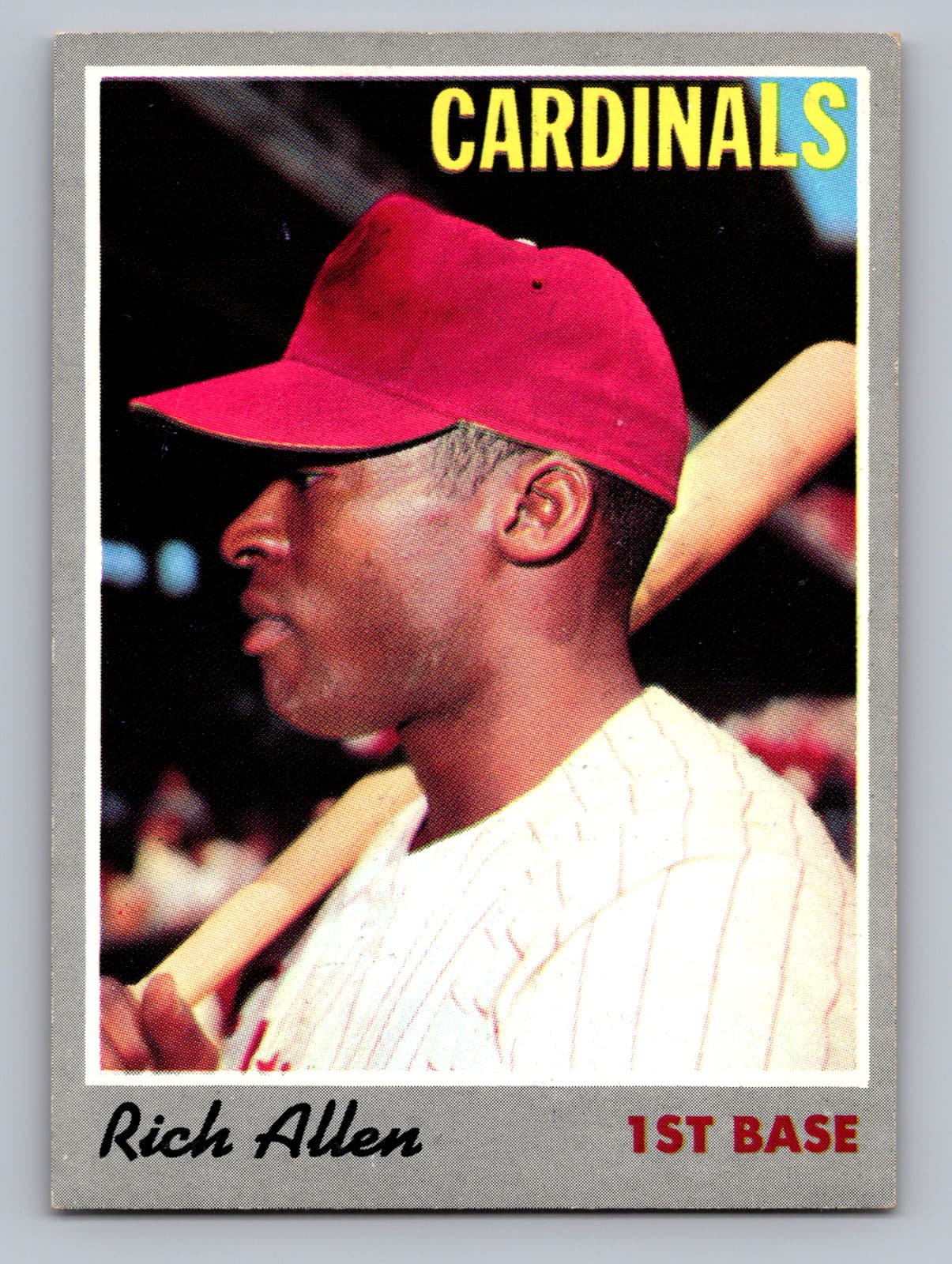 RICH ALLEN ST. LOUIS CARDINALS 1970 Topps