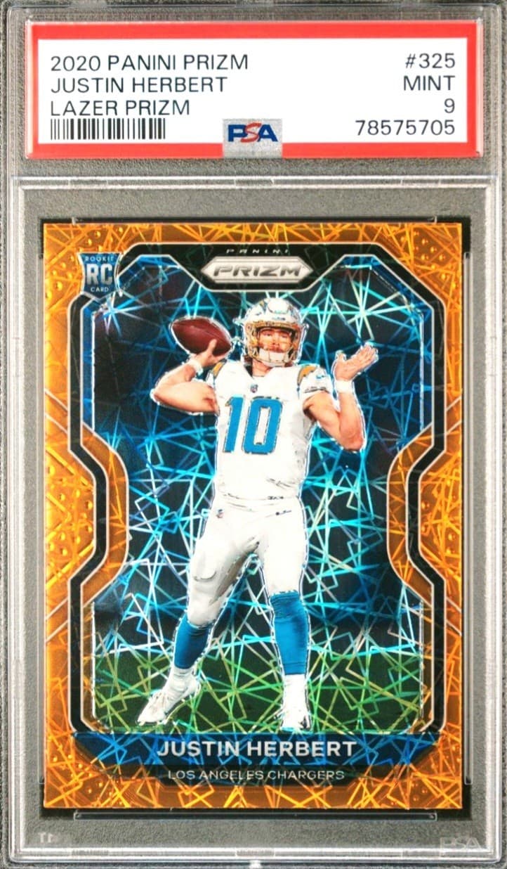 Orange Lazer Justin 2020 Panini Prizm 2020 Panini Prizm
