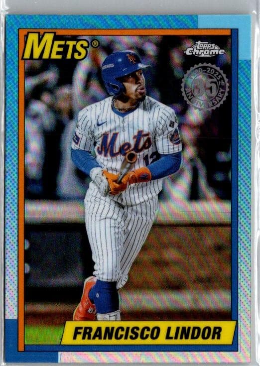 Francisco Lindor Topps 2025 Topps Chrome 2025 Topps Chrome
