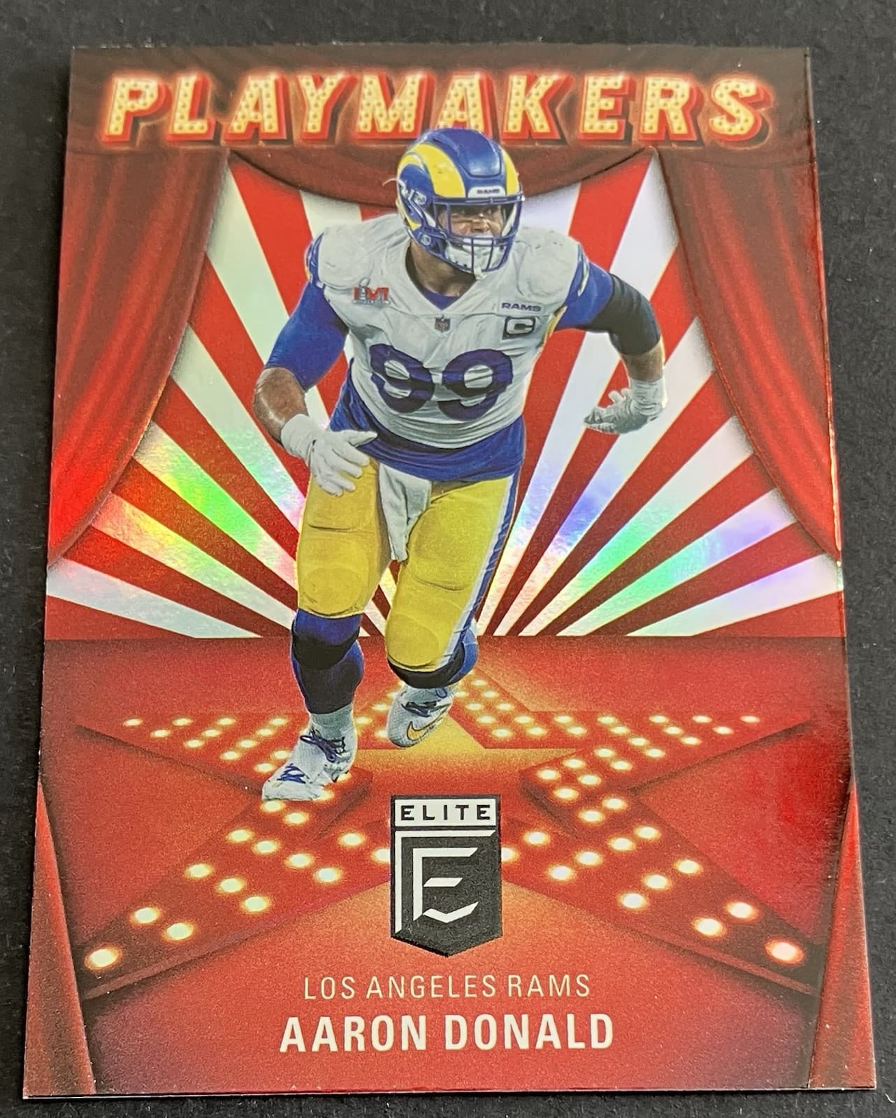 Aaron Donald Playmakers 2022 Donruss 2022 Donruss