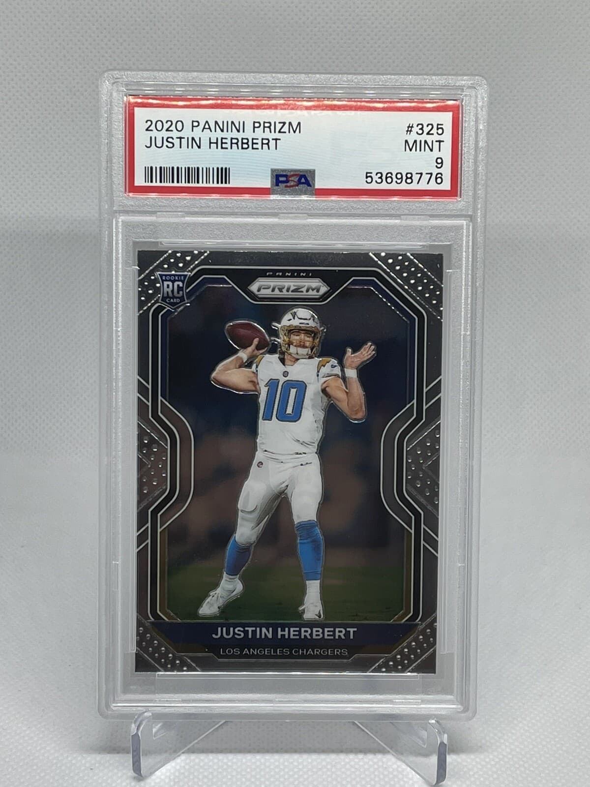 justin herbert chargers 2020 Panini Prizm 2020 Panini Prizm