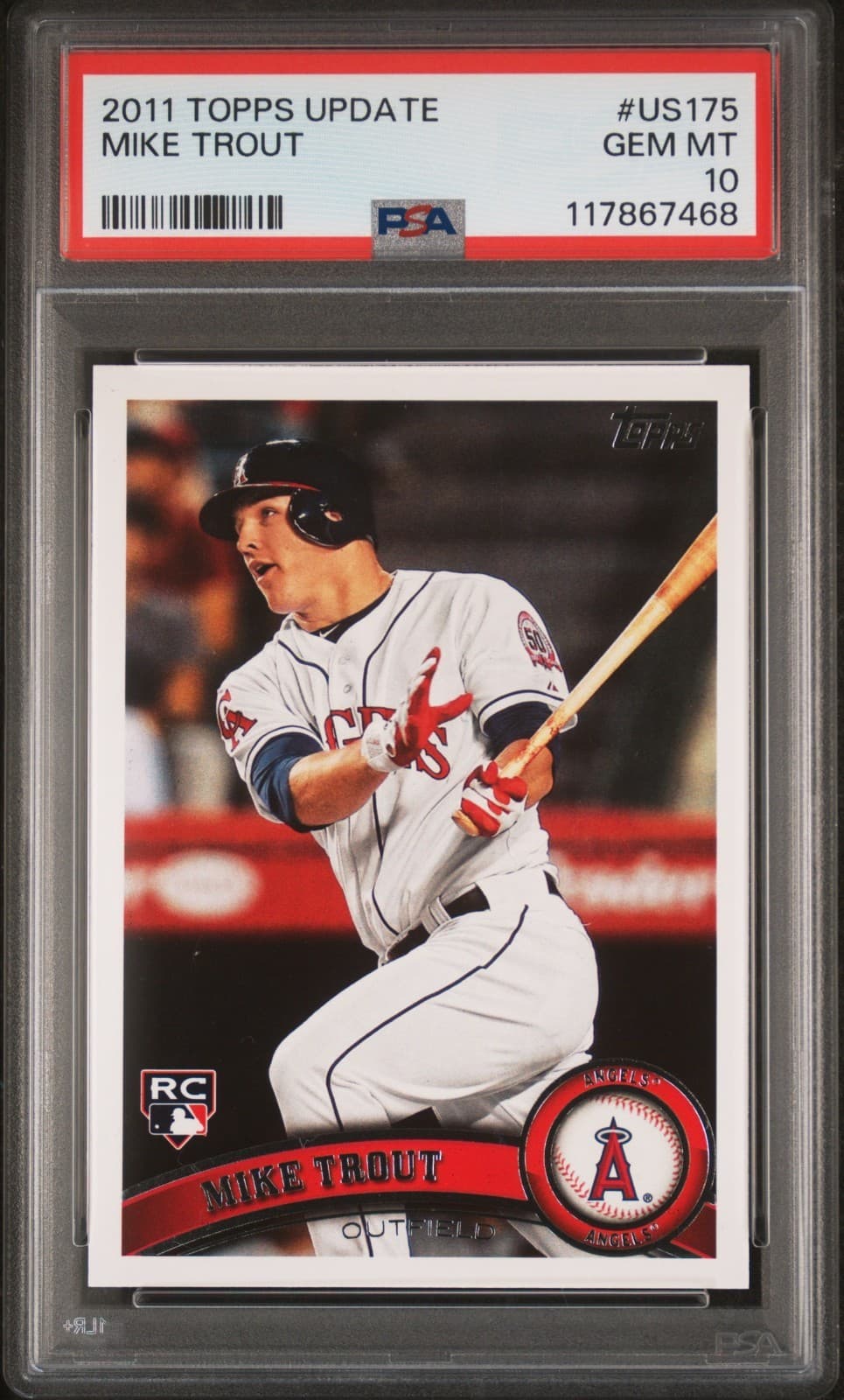 Mike Trout 2011 Topps Update