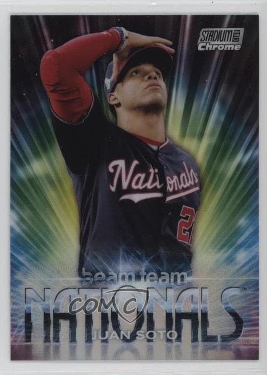 Juan Soto 2020 unknown Stadium Club Chrome