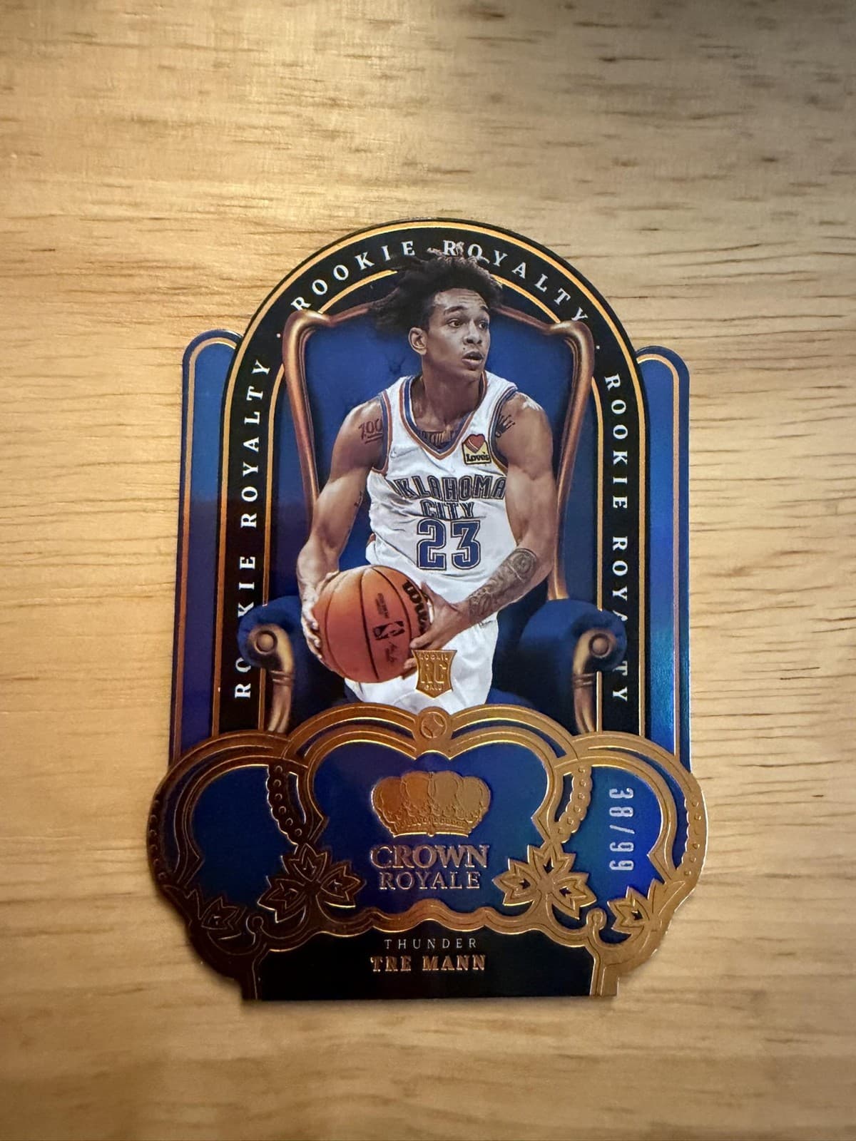 Crown Royale Tre 2021 Panini 2021 Panini blue