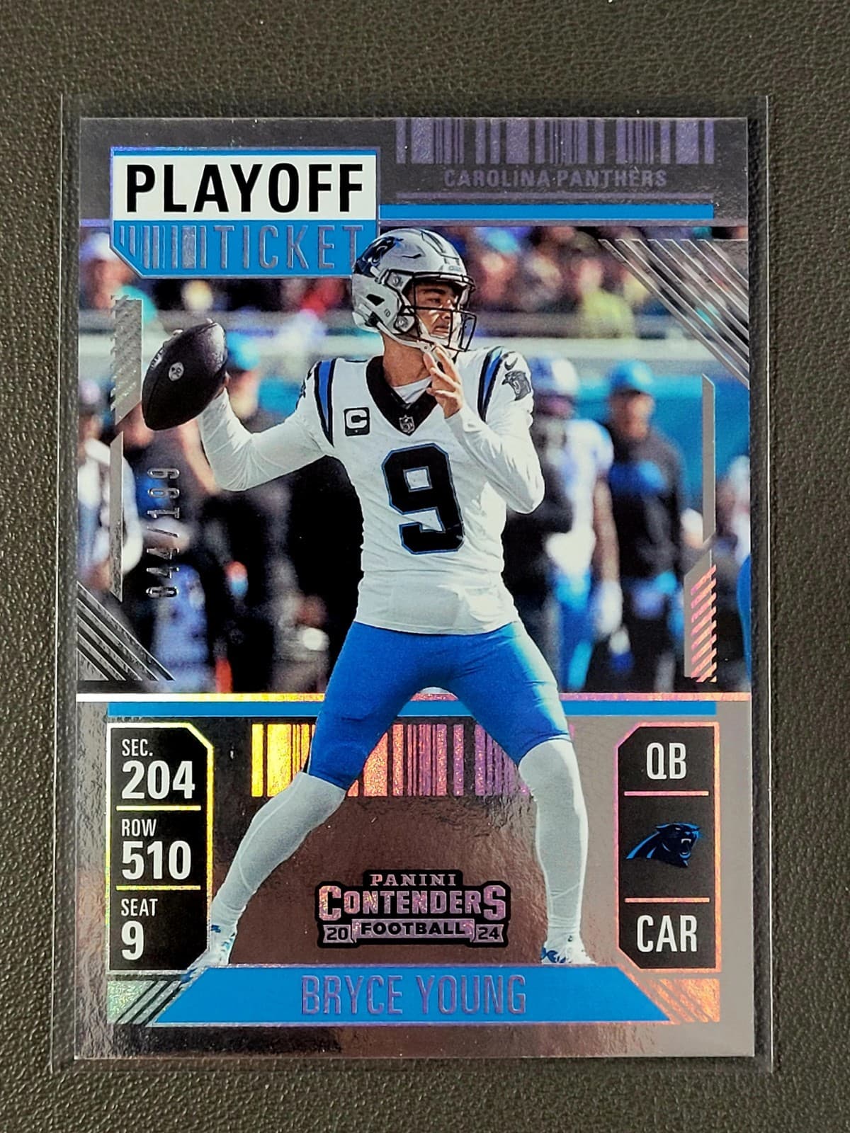Football Bryce Young 2024 Panini Contenders 2024 Panini Contenders