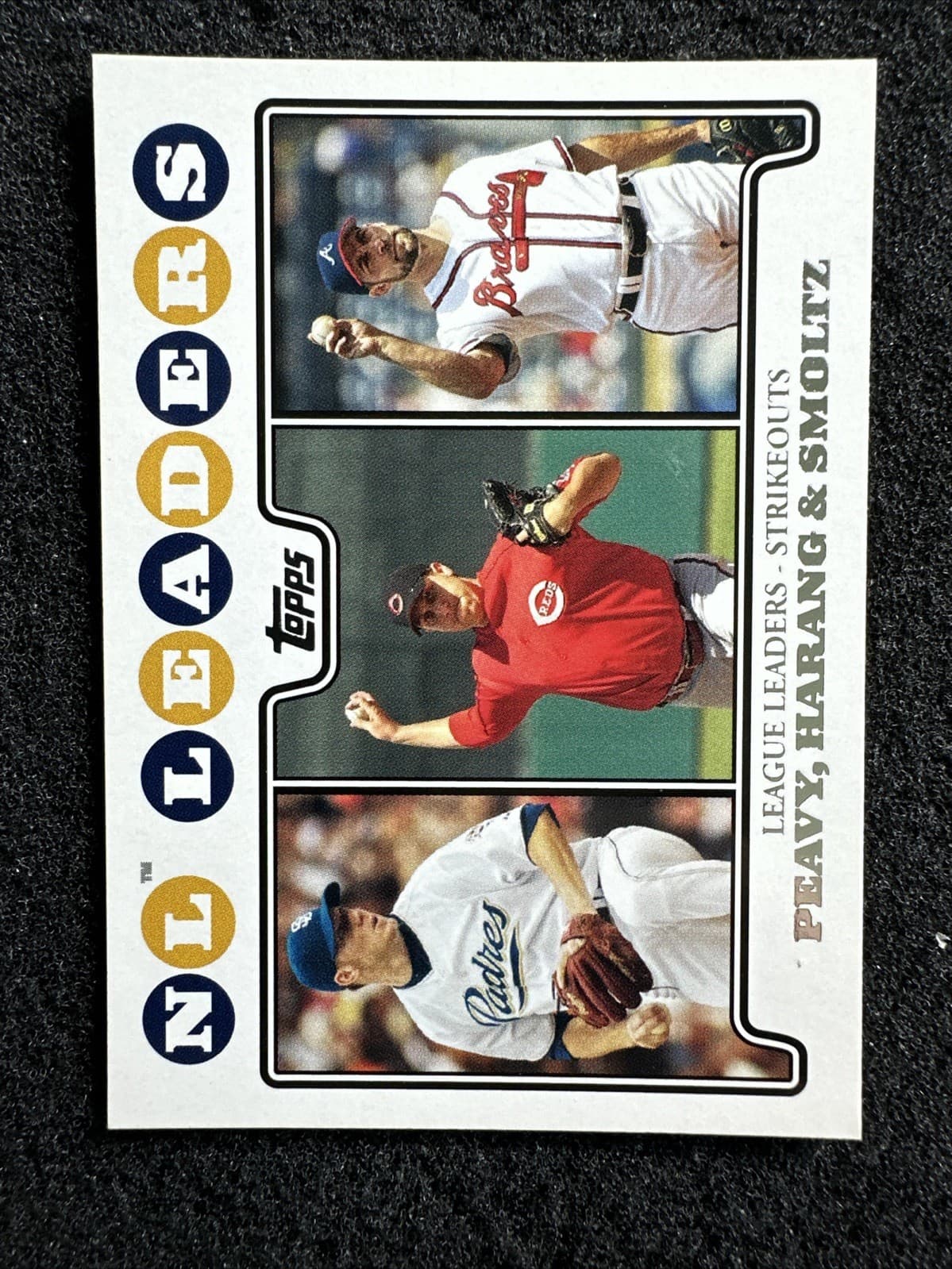 NL STRIKEOUT LEADERS Baseball 2008 Topps