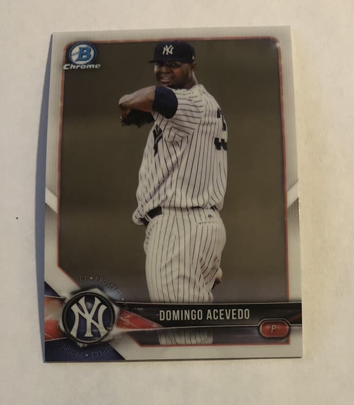 Domingo Acevedo Prospects 2018 Bowman Chrome