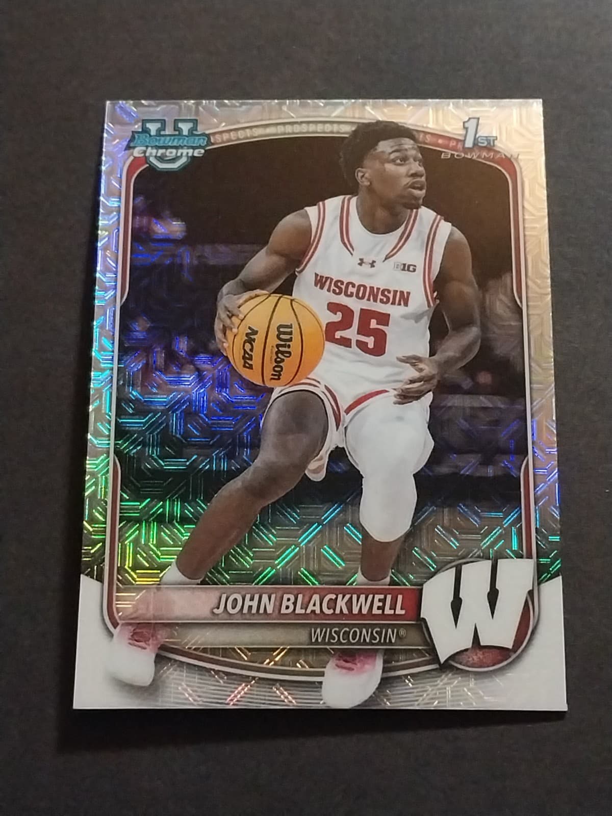 JOHN BLACKWELL U Basketball 1s 2025 Bowman Chrome 2025 Bowman Chrome