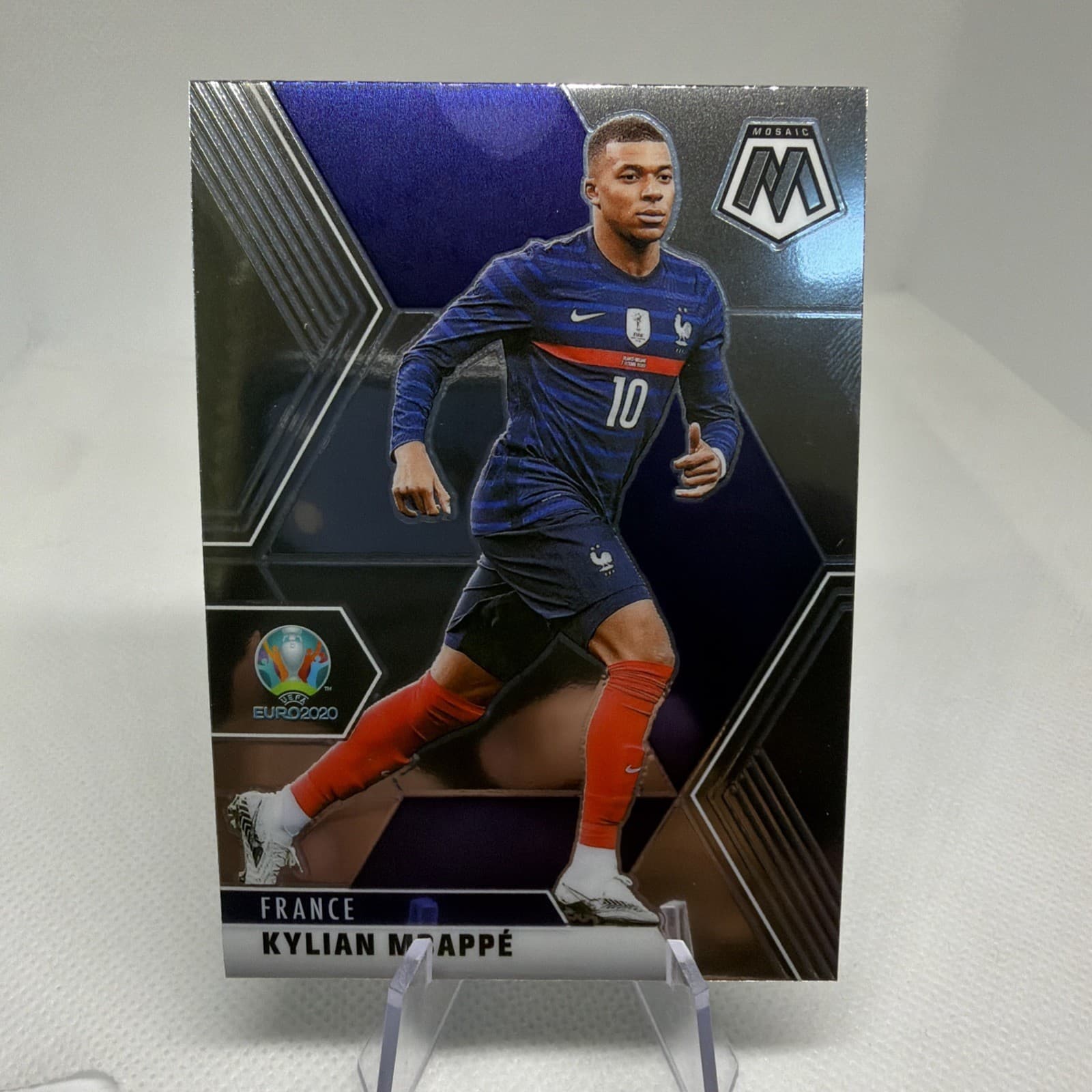 Kylian Mbappe 2021 Panini Mosaic 2021 Panini Mosaic