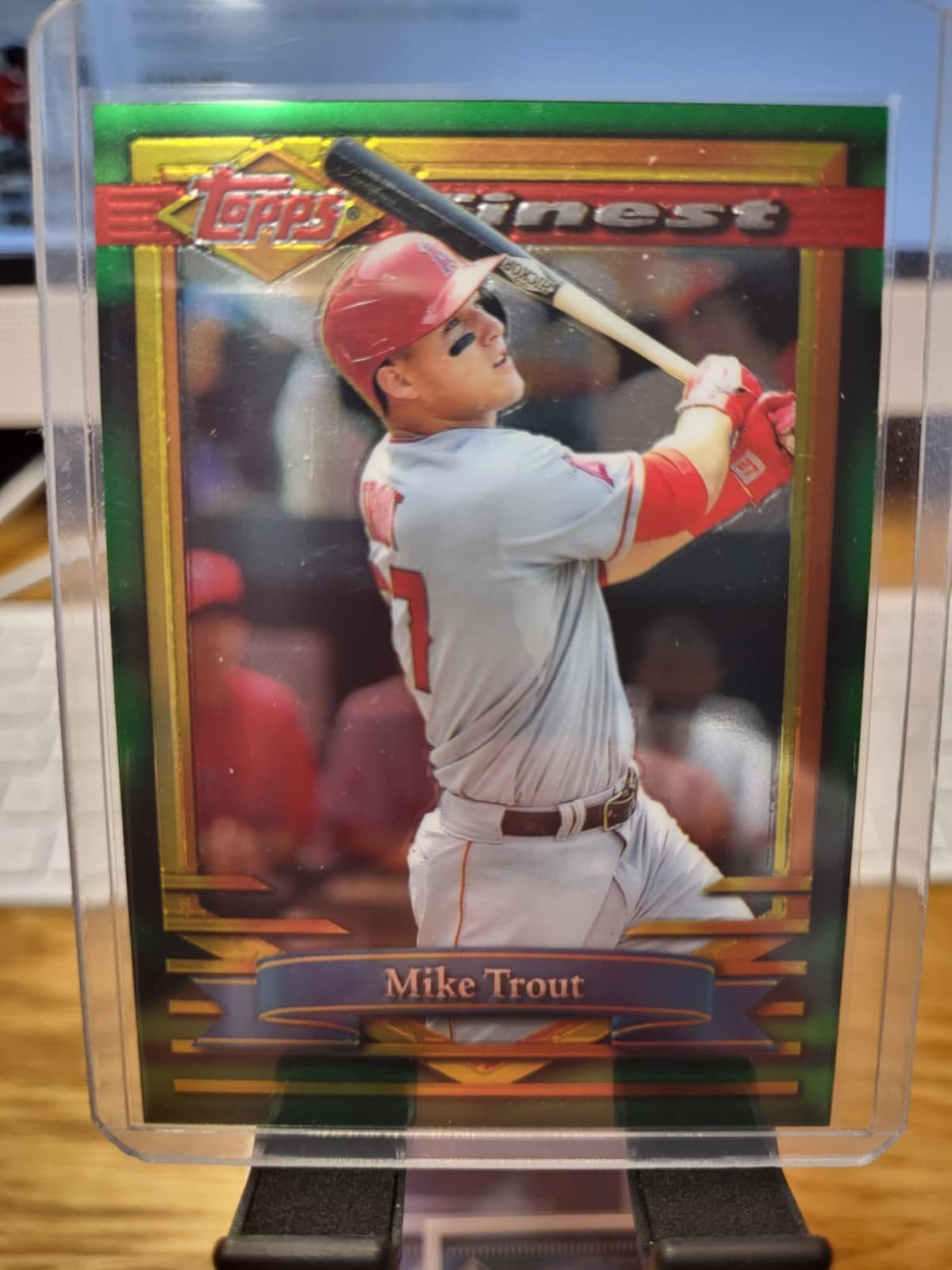 Mike Trout 2014 Topps Finest 2014 Topps Finest