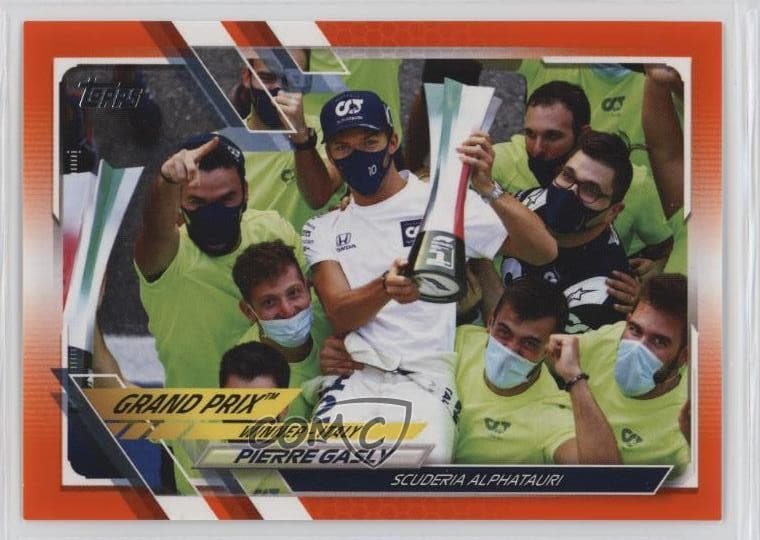 Grand Prix Winners 2021 Topps 2021 Topps orange