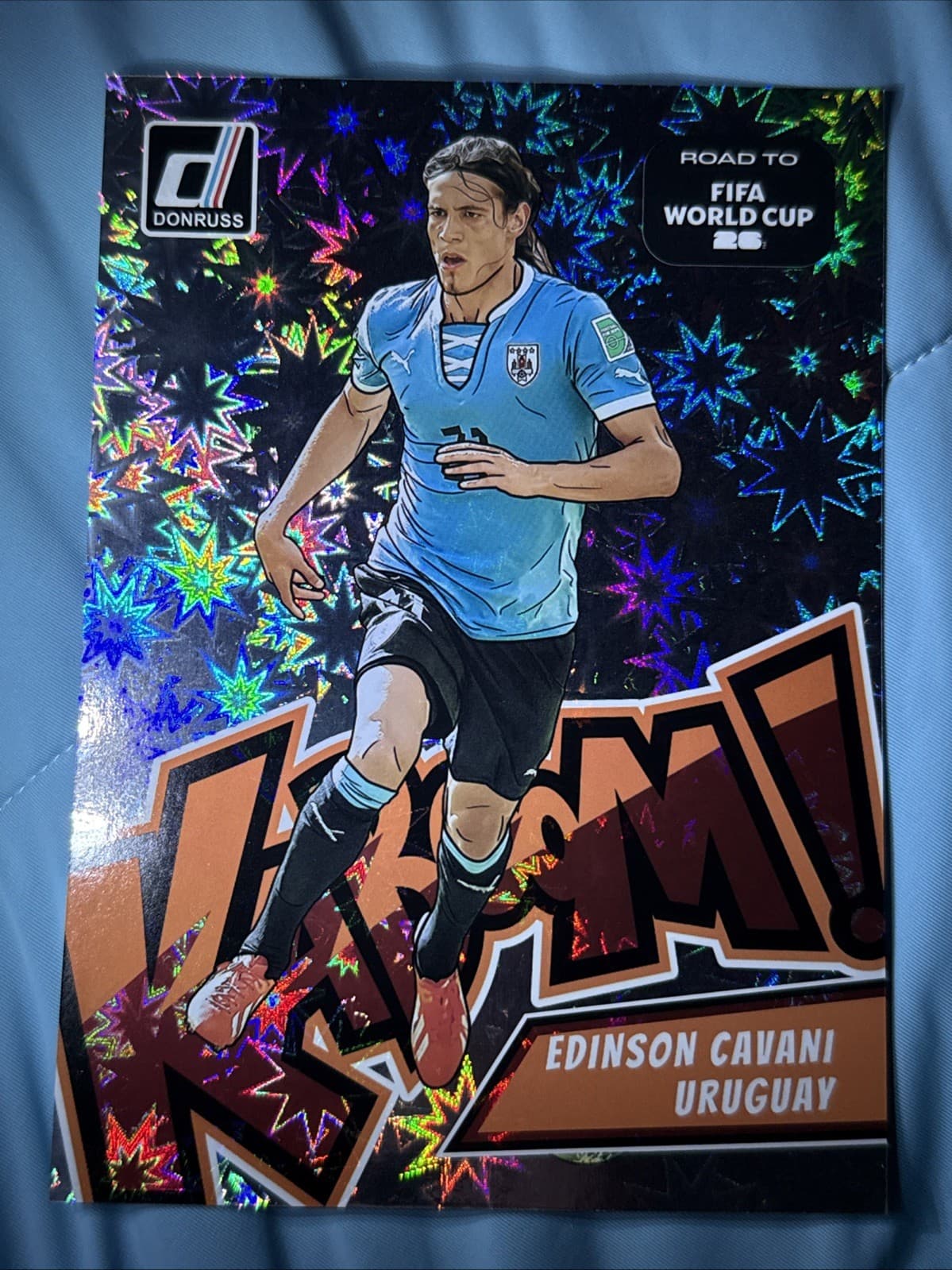Edinson Cavani trading card