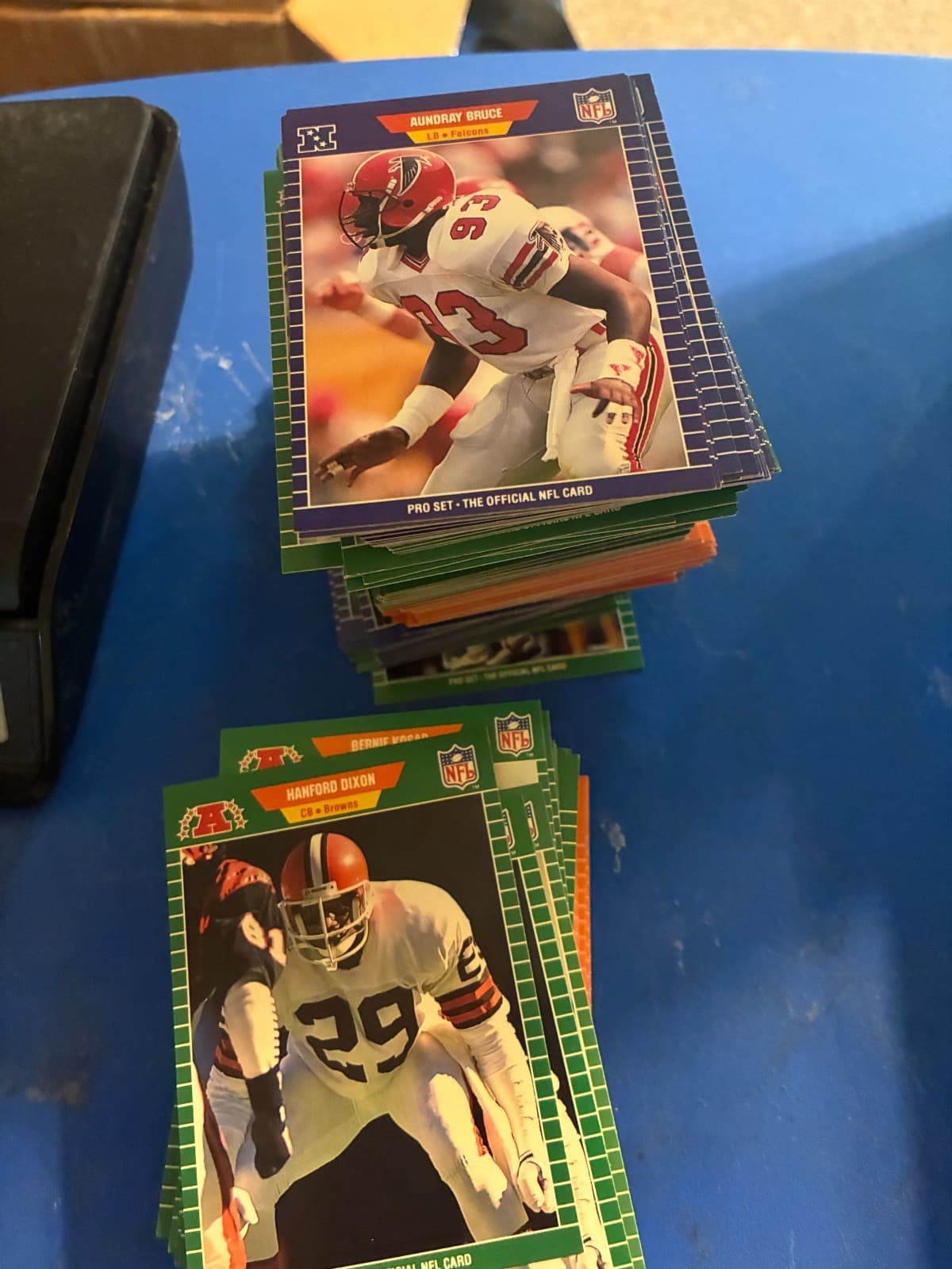 FOOTBALL CARDS 251-561 1989 Pro Set
