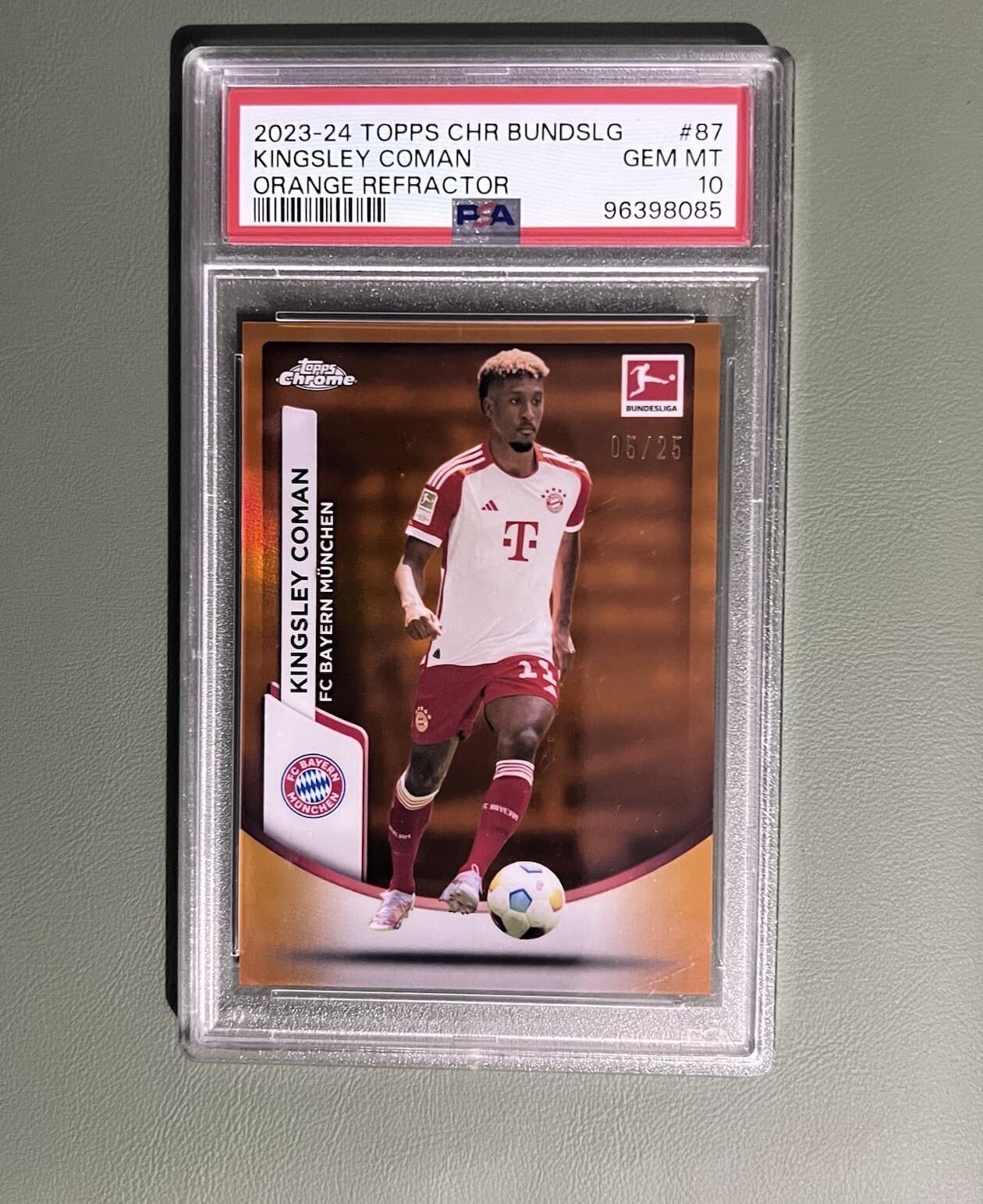 Bundesliga Kingsley Coman 2023 Topps Chrome