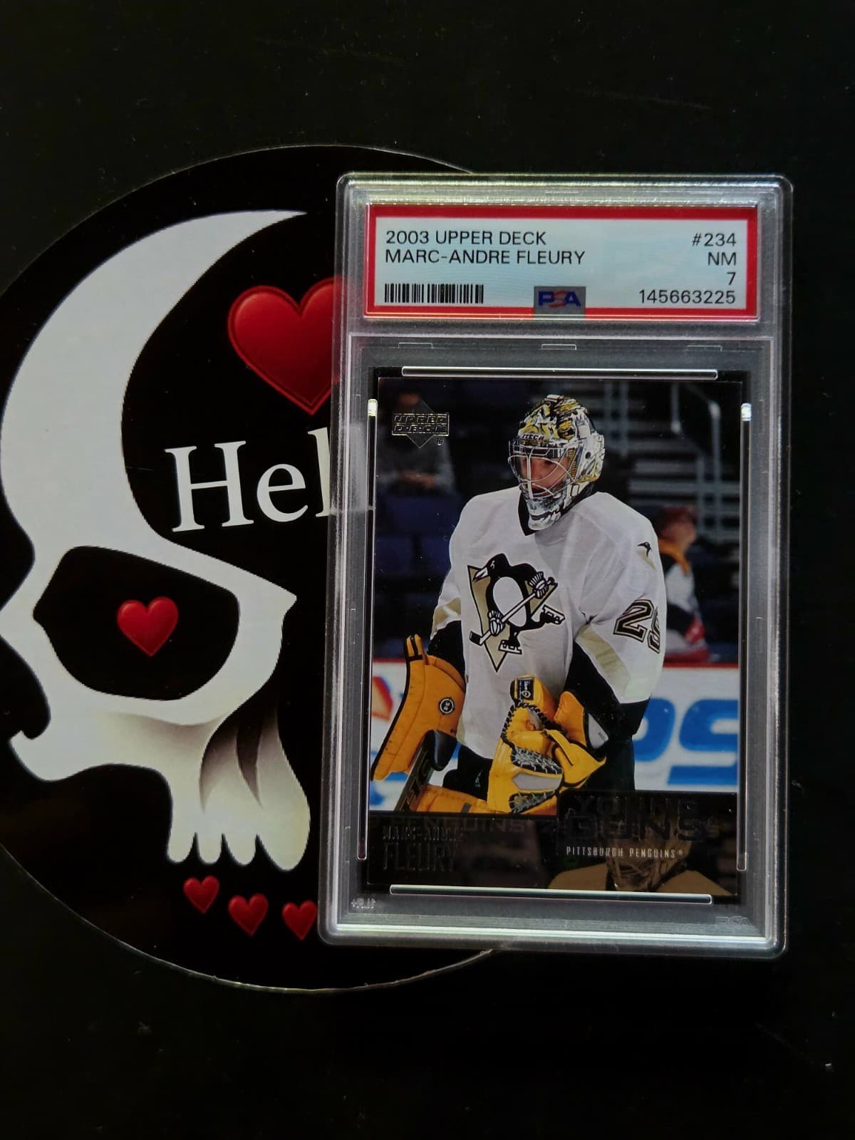 Marc-André Fleury trading card