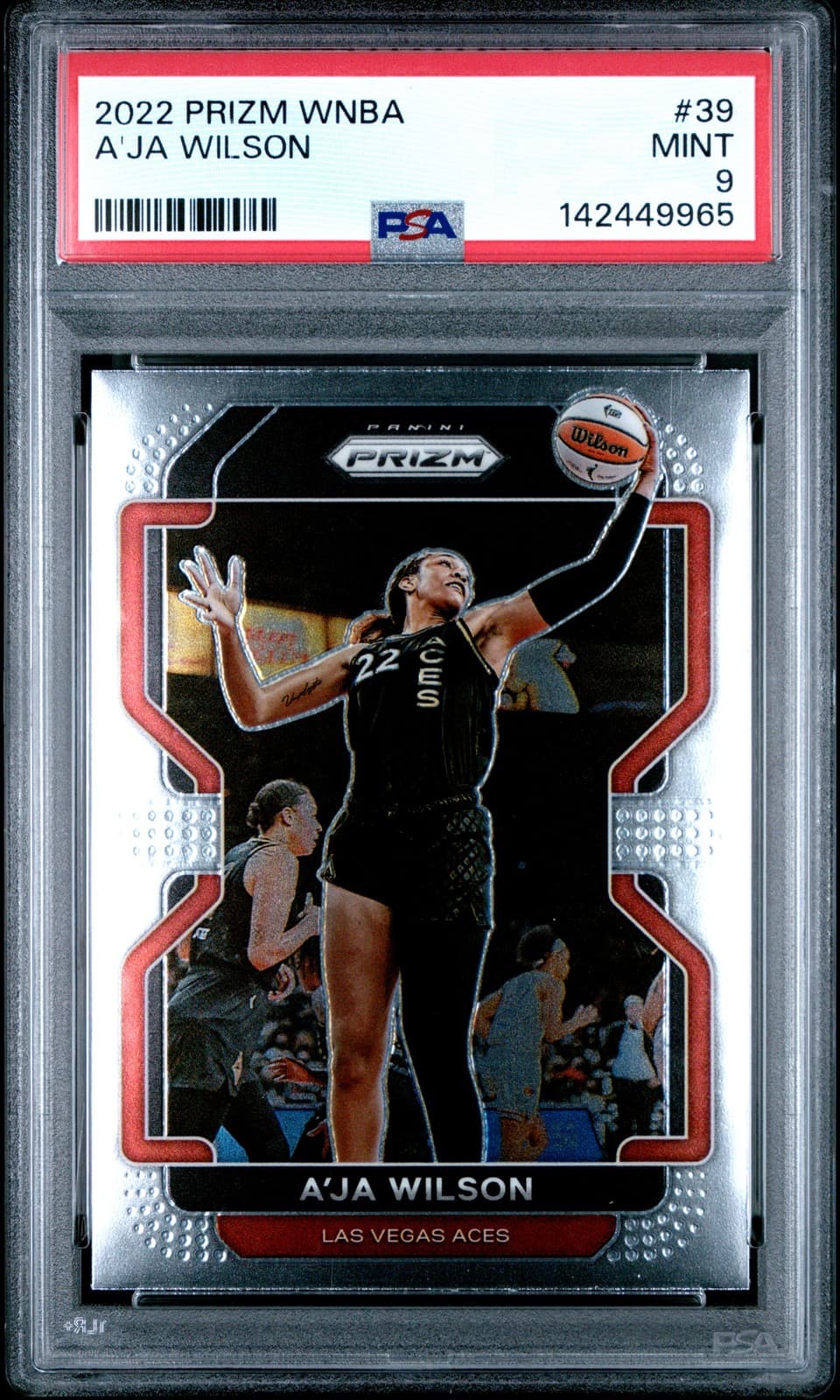 WNBA A'JA WILSON 2022 Panini Prizm 2022 Panini Prizm