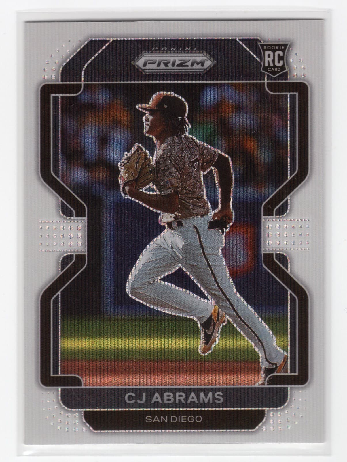 Abrams Baseball White 2022 Panini Prizm 2022 Panini Prizm