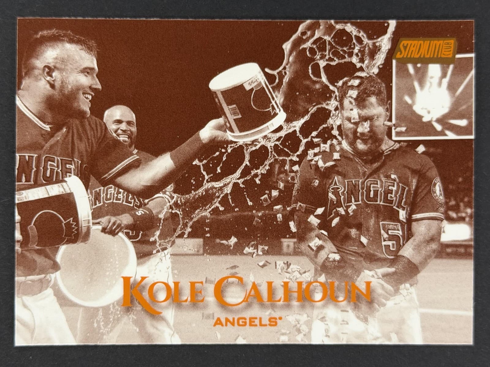 Kole Calhoun Sepia 2019 Stadium Club