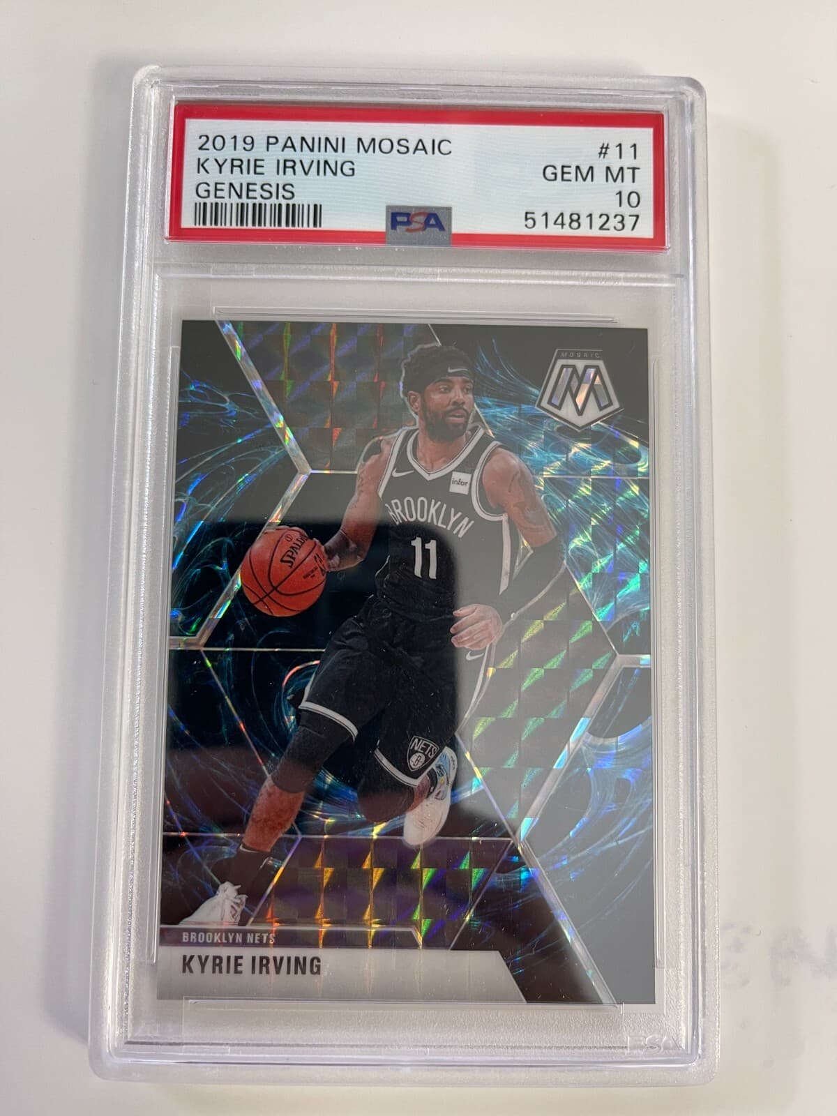 Kyrie Irving Genesis 2019 Panini Mosaic 2019 Panini Mosaic