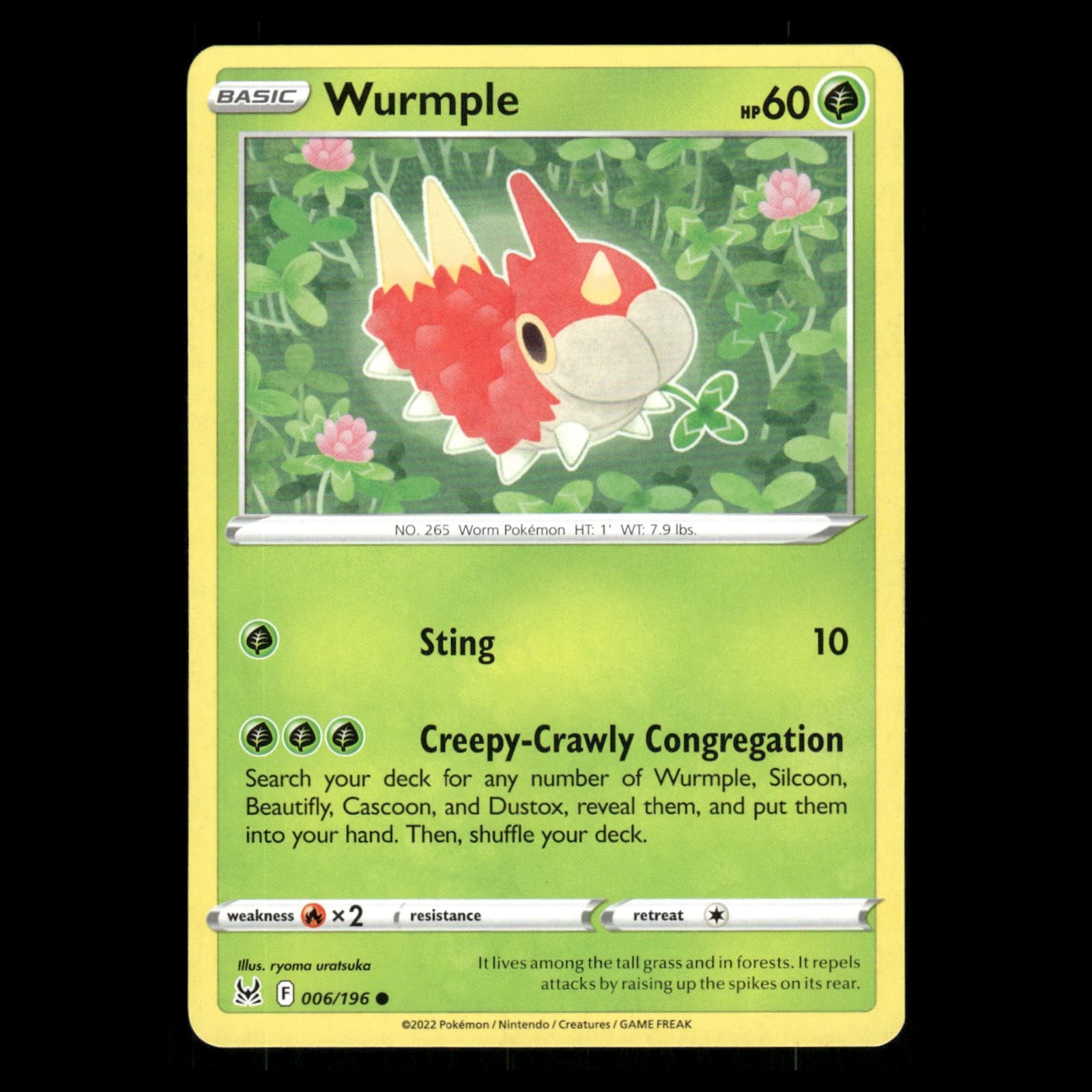 Wurmple Sword 2022 Unknown 2022 Unknown