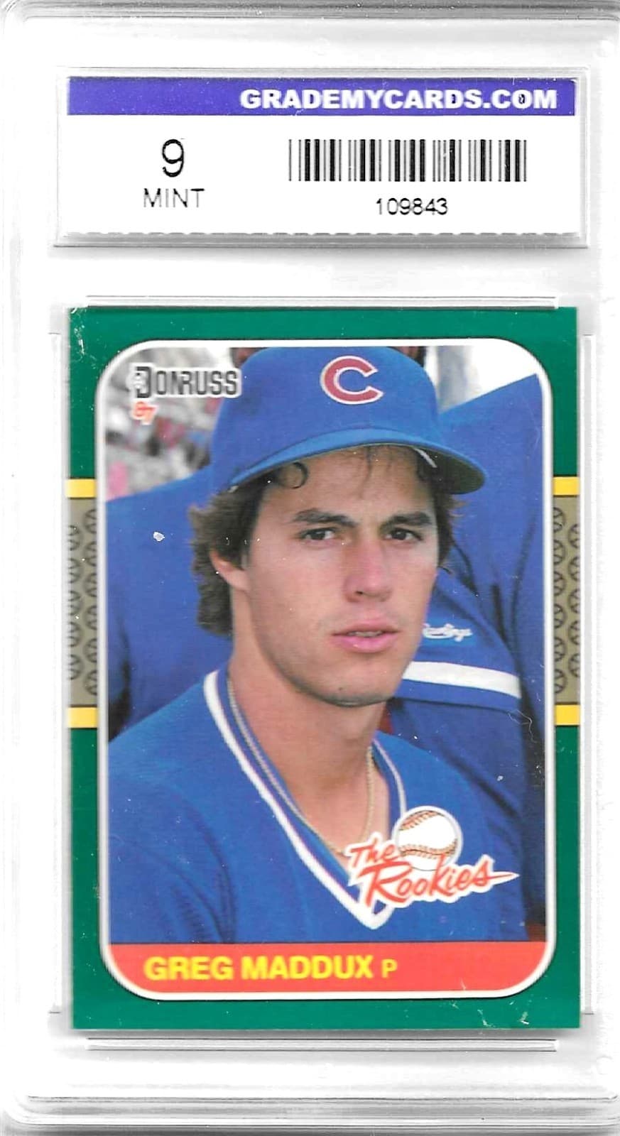 Rookies Greg Maddux 1987 Donruss 1987 Donruss