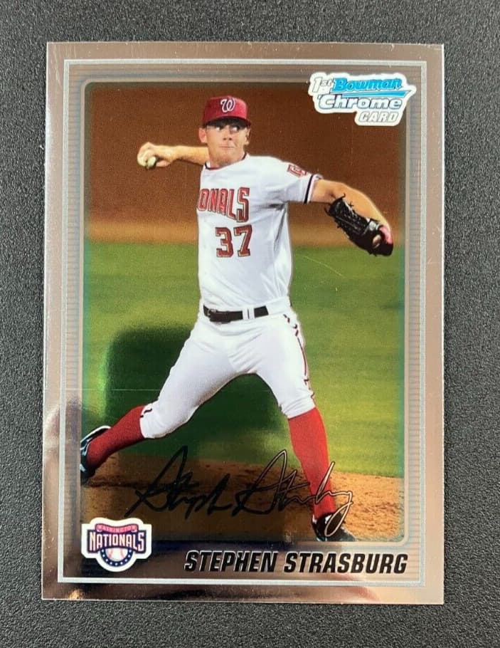 Prospects Stephen Strasburg 2010 Bowman Chrome