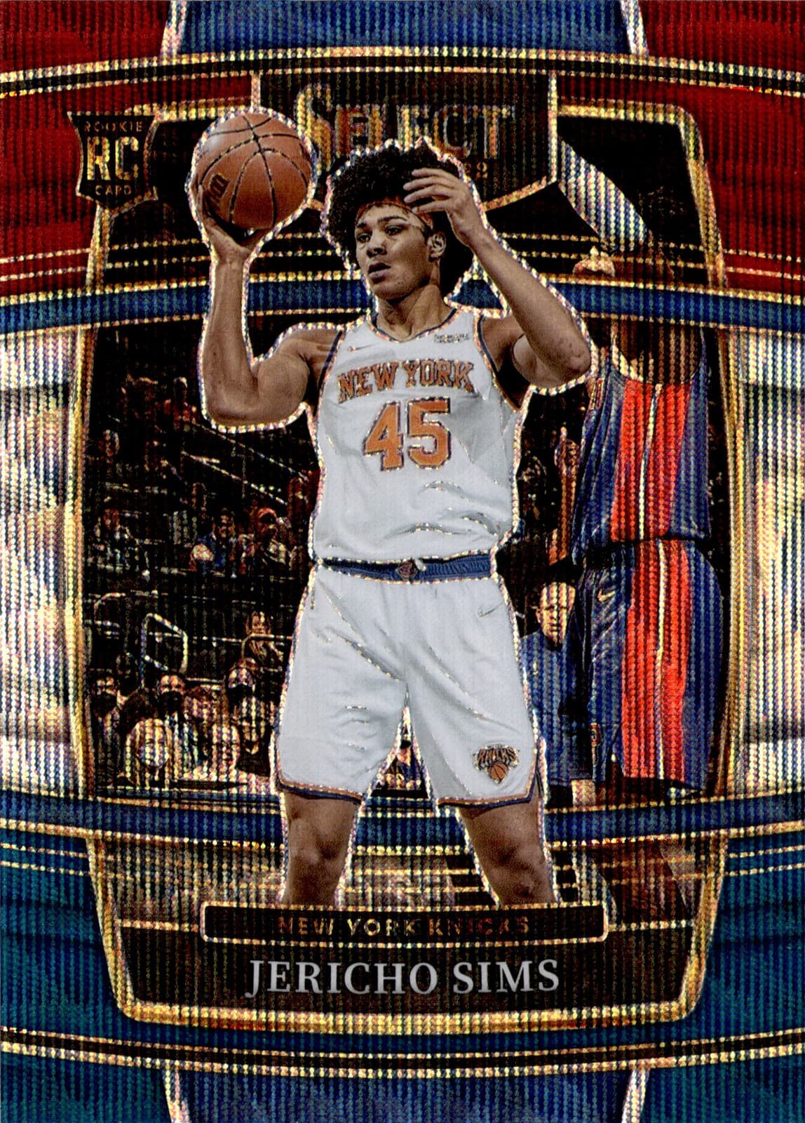 Jericho Sims Red 2021 Panini Select 2021 Panini Select blue-red