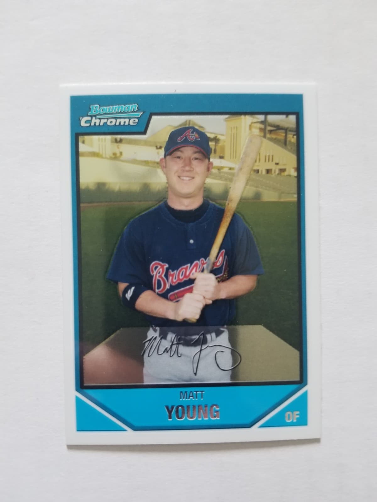 Prospects Matt Young 2007 Bowman Chrome