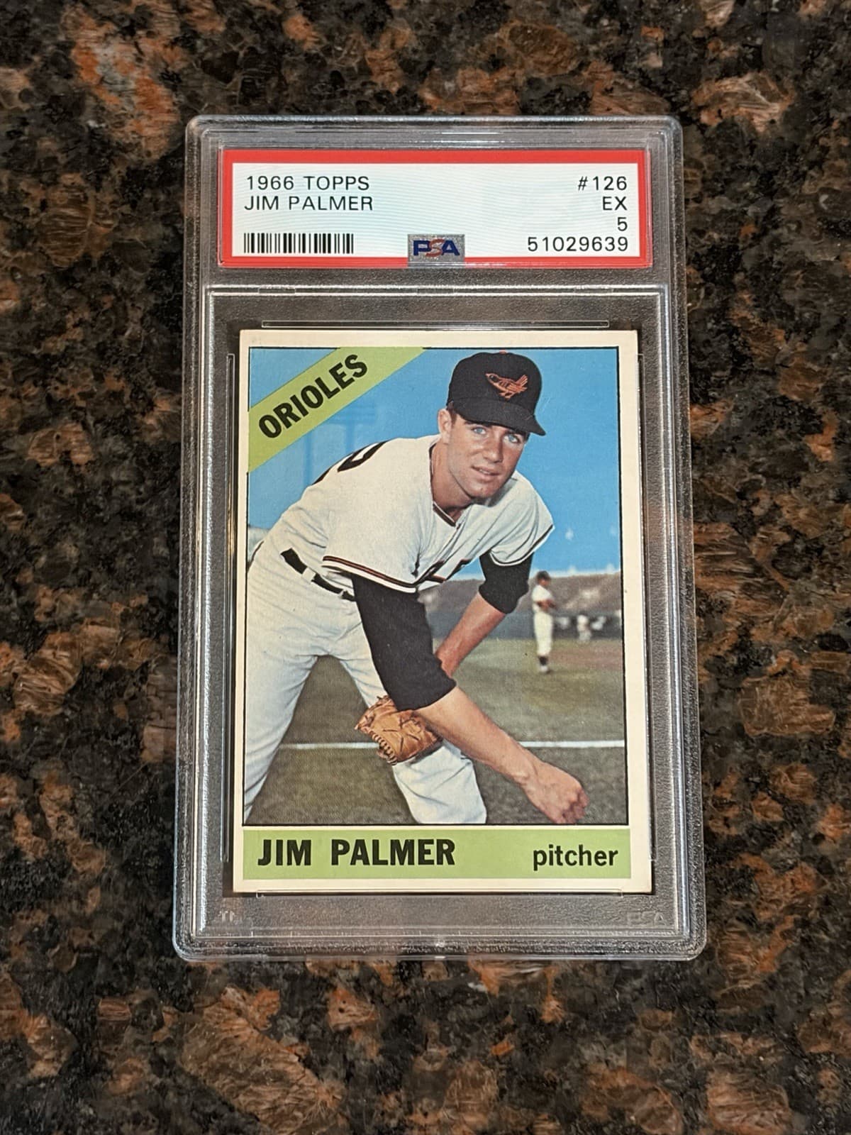 Jim Palmer 1966 topps