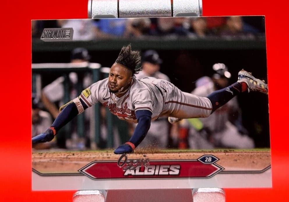 Ozzie Albies 2024 Topps Stadium Club 2024 Topps Stadium Club