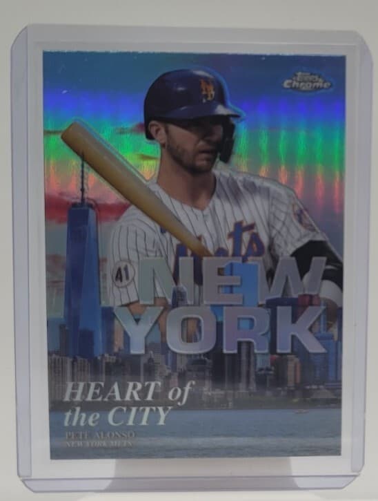 Pete Alonso Heart 2022 Topps Chrome 2022 Topps Chrome