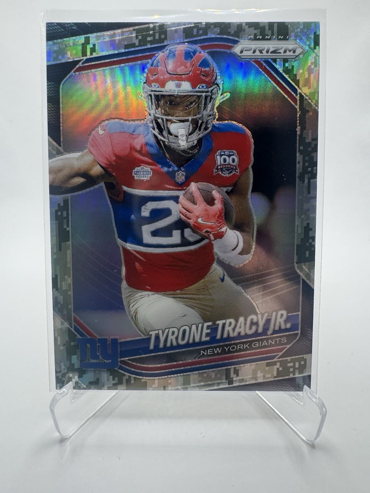 Tyrone Tracy Jr 2025 Panini Prizm 2025 Panini Prizm camo