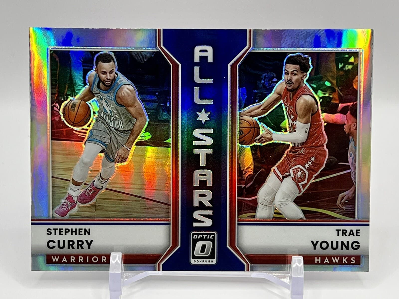 STEPHEN CURRY TRAE YOUNG -23 B 2022 Donruss Optic 2022 Donruss Optic