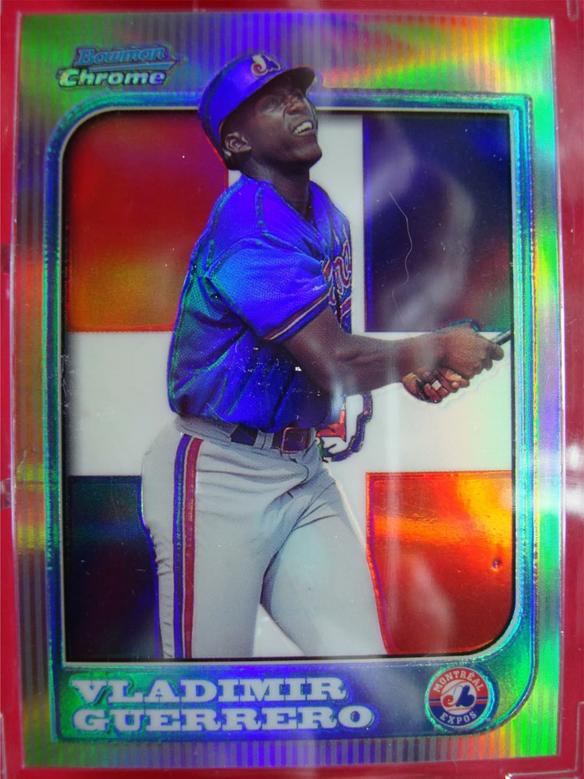 VLADIMIR GUERRERO INTERNATIONA 1997 Bowman Chrome 1997 Bowman Chrome refractor