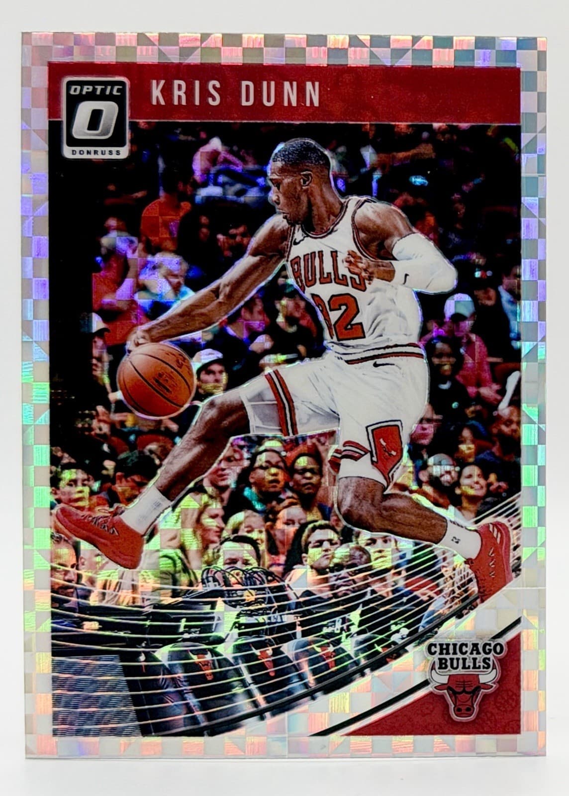 Checkerboard Kris Dunn 2018 Donruss Optic 2018 Donruss Optic