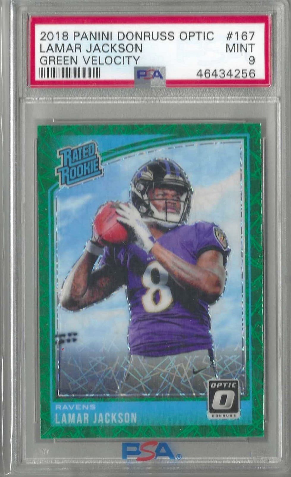 Lamar Jackson 2018 panini