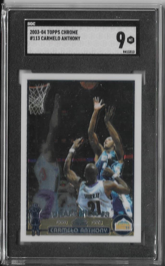 -04 CARMEL ANTHONY HOF'er!!! 2003 Topps Chrome 2003 Topps Chrome