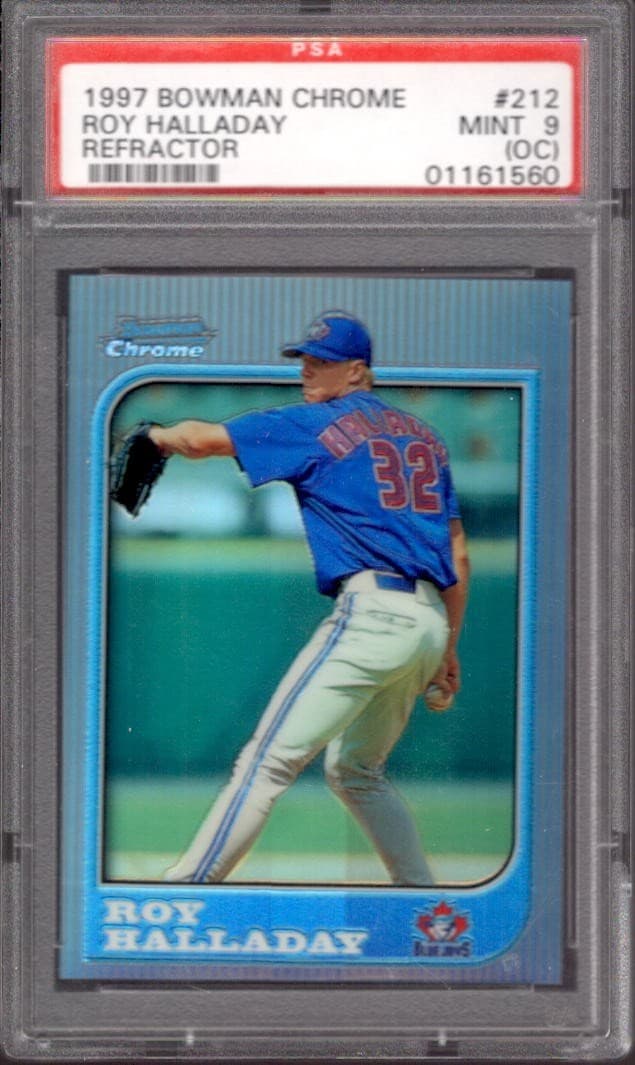 Blue Jays 1997 Bowman Chrome 1997 Bowman Chrome refractor