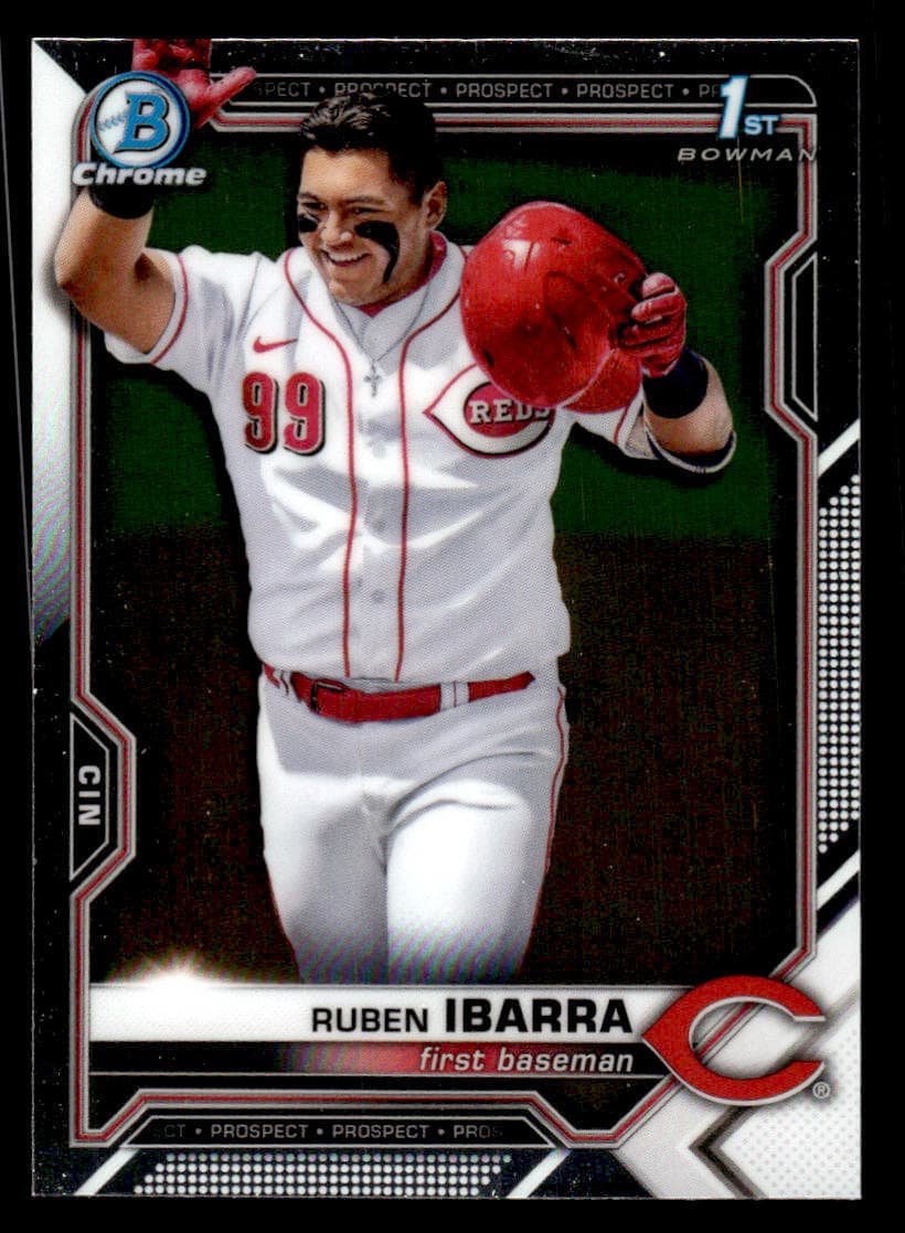 Ruben Ibarra Cincinnati 2021 Bowman Draft