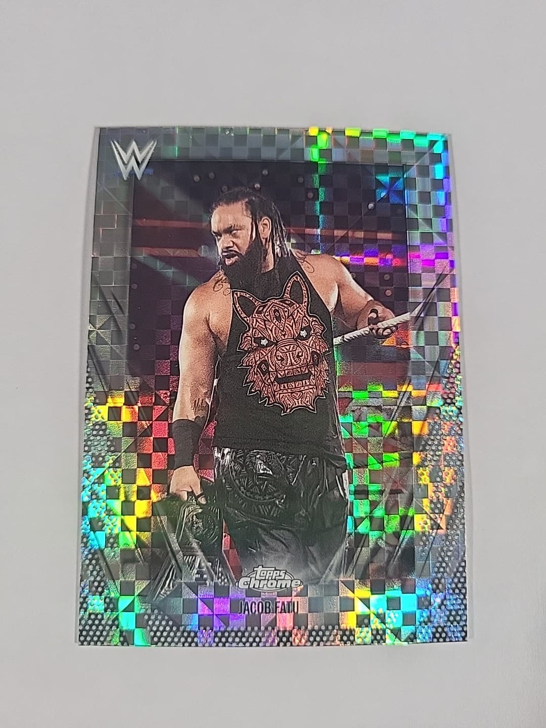 Jacob Fatu trading card