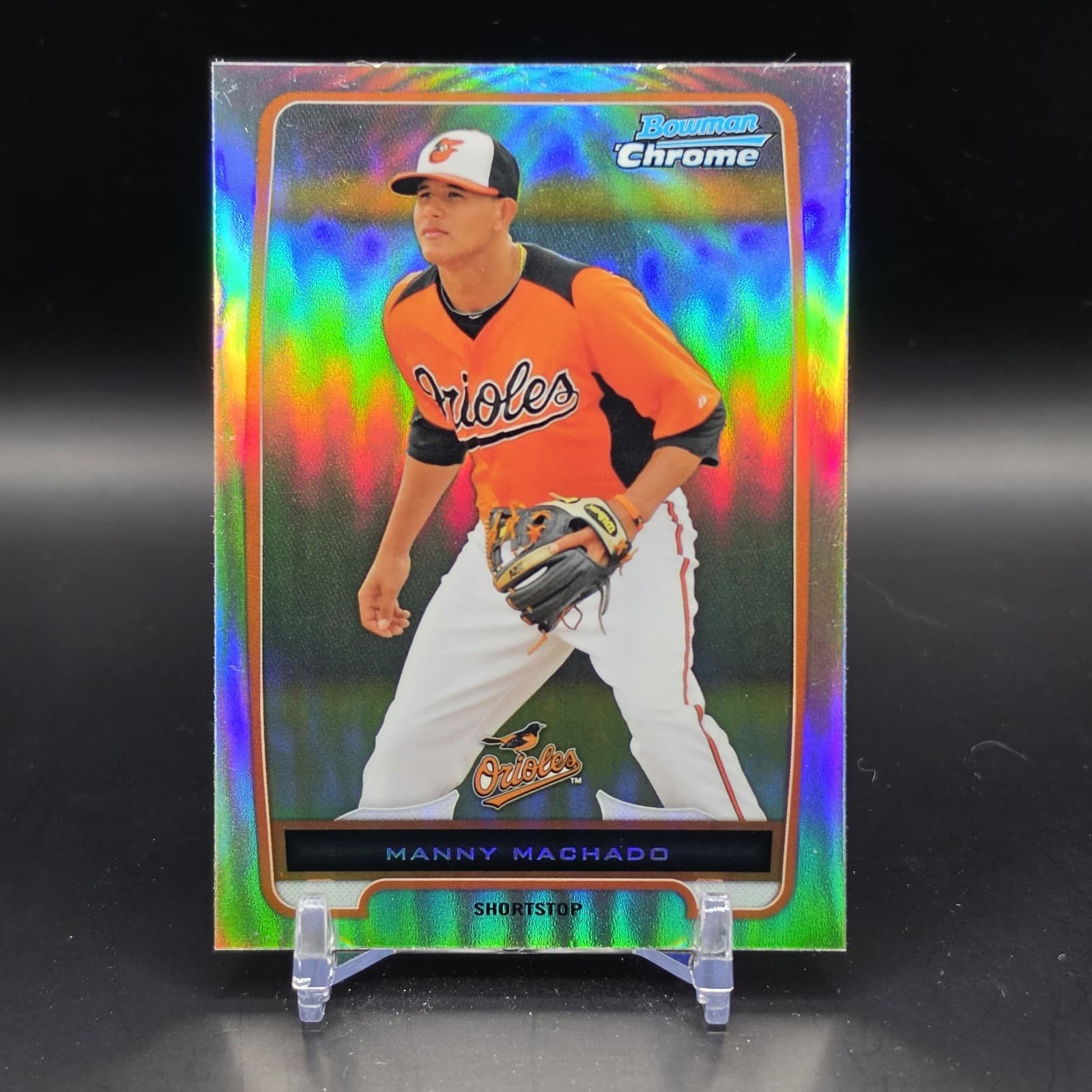 Prospects Manny Machado 2012 Bowman Chrome